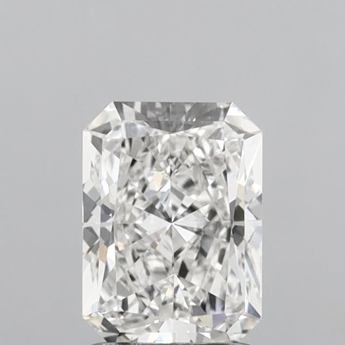 1.59 Carat Radiant Shaped, Ideal Cut, G Color, VS1 Clarity, IGI Certified Lab Grown Diamond