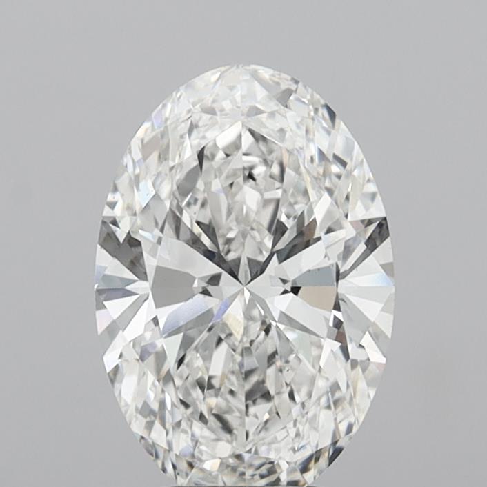 3.99 Carat Oval Shaped, Ideal Cut, E Color, VS2 Clarity, IGI Certified Lab Grown Diamond