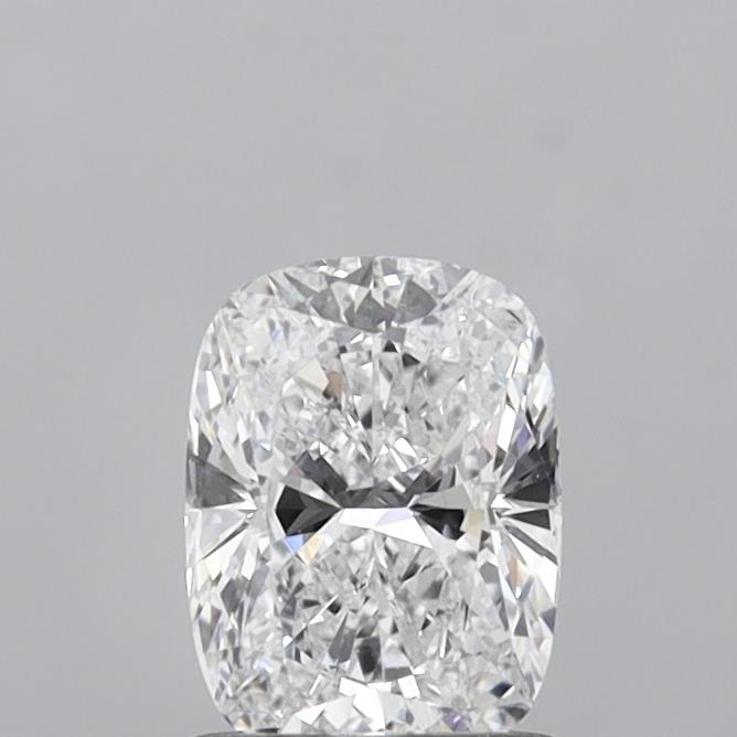 1.00 Carat Cushion Shaped, Ideal Cut, D Color, VVS2 Clarity, IGI Certified Lab Grown Diamond