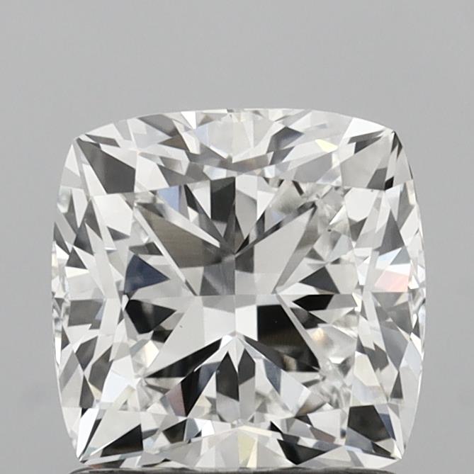 1.55 Carat Cushion Shaped, Ideal Cut, F Color, VS1 Clarity, IGI Certified Lab Grown Diamond