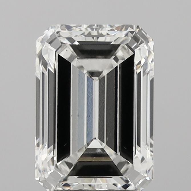 2.85 Carat Emerald Shaped, Ideal Cut, G Color, VS2 Clarity, IGI Certified Lab Grown Diamond