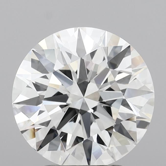 3.04 Carat Round Shaped, Ideal Cut, E Color, VVS2 Clarity, IGI Certified Lab Grown Diamond