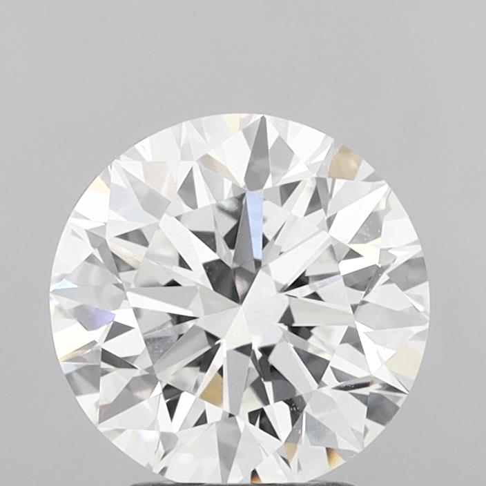 2.84 Carat Round Shaped, Excellent Cut, E Color, VVS2 Clarity, IGI Certified Lab Grown Diamond