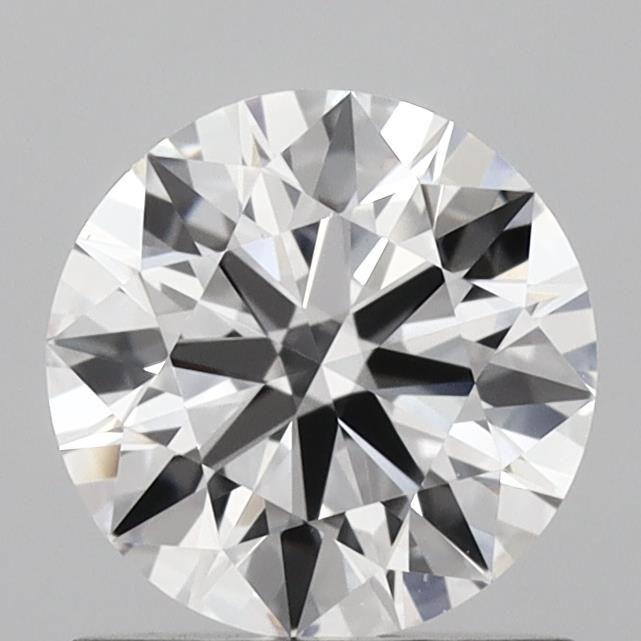 1.02 Carat Round Shaped, Ideal Cut, D Color, VVS2 Clarity, IGI Certified Lab Grown Diamond