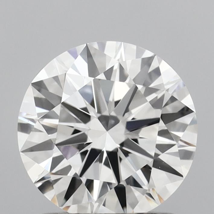 1.18 Carat Round Shaped, Ideal Cut, D Color, VVS2 Clarity, IGI Certified Lab Grown Diamond