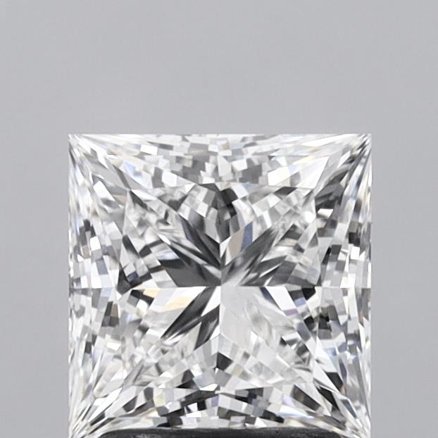 1.93 Carat Princess Shaped, Ideal Cut, E Color, VVS1 Clarity, IGI Certified Lab Grown Diamond