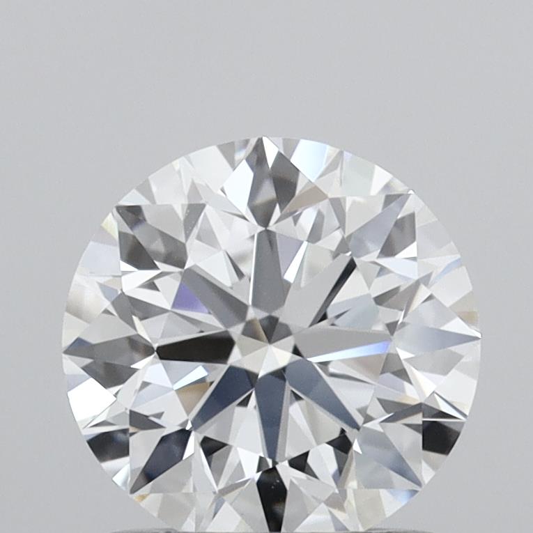 1.07 Carat Round Shaped, Excellent Cut, F Color, VVS2 Clarity, IGI Certified Lab Grown Diamond