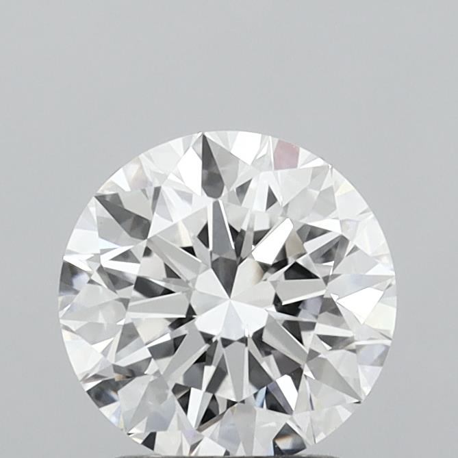 1.84 Carat Round Shaped, Ideal Cut, D Color, VVS2 Clarity, IGI Certified Lab Grown Diamond