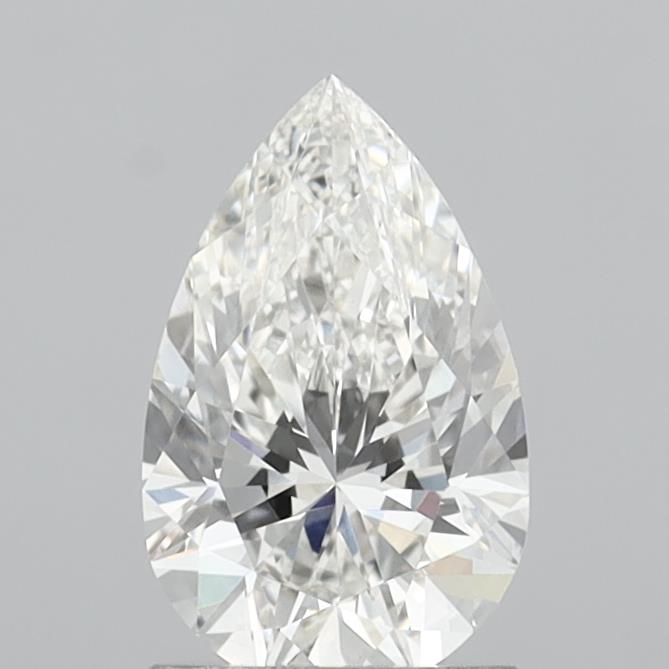 1.51 Carat Pear Shaped, Excellent Cut, G Color, VVS2 Clarity, IGI Certified Lab Grown Diamond