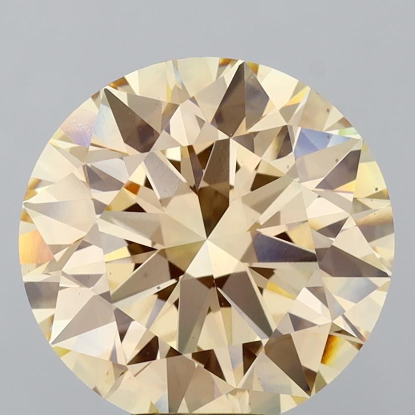 6.69 Carat Round Shaped, Ideal Cut, VVS2 Clarity, IGI Certified Lab Grown Diamond