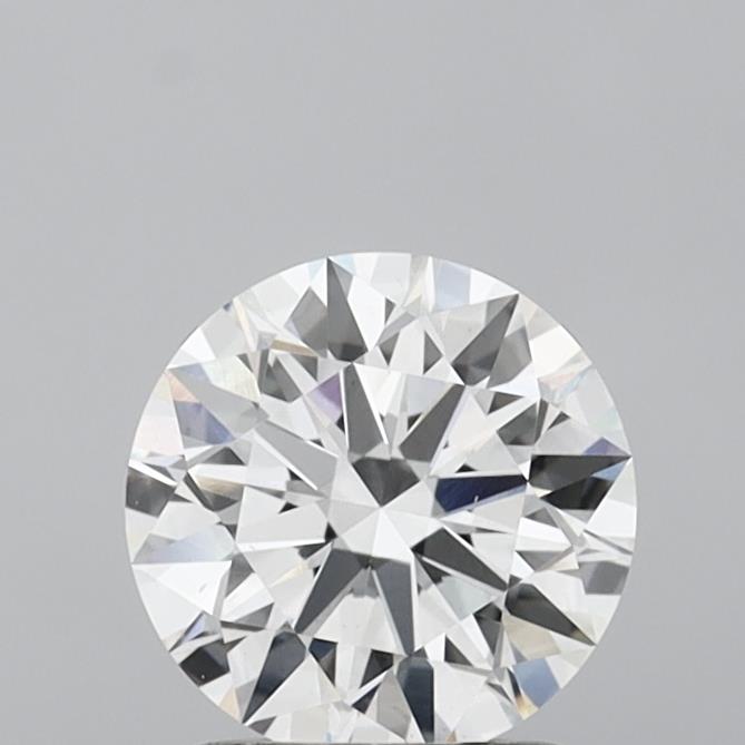 1.53 Carat Round Shaped, Ideal Cut, F Color, VS2 Clarity, IGI Certified Lab Grown Diamond