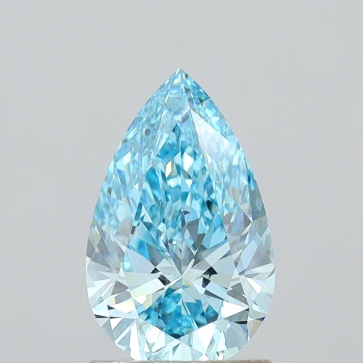 1.41 Carat Pear Shaped, Ideal Cut, VS1 Clarity, IGI Certified Lab Grown Diamond