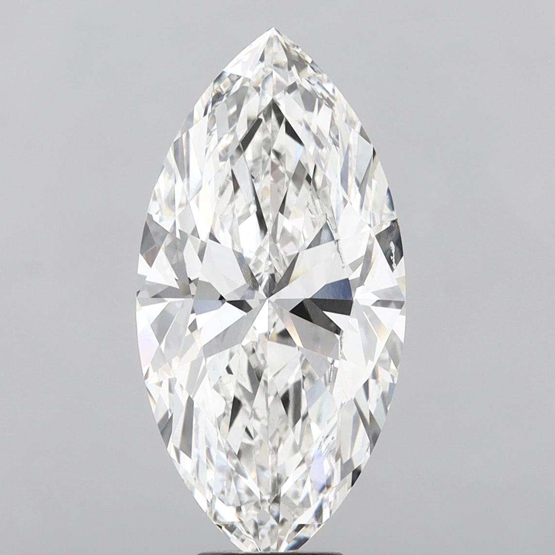 10.60 Carat Marquise Shaped, Ideal Cut, F Color, VS1 Clarity, IGI Certified Lab Grown Diamond