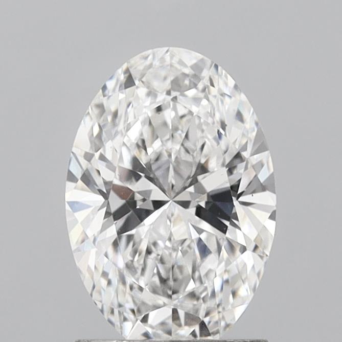 1.55 Carat Oval Shaped, Ideal Cut, E Color, VS1 Clarity, IGI Certified Lab Grown Diamond