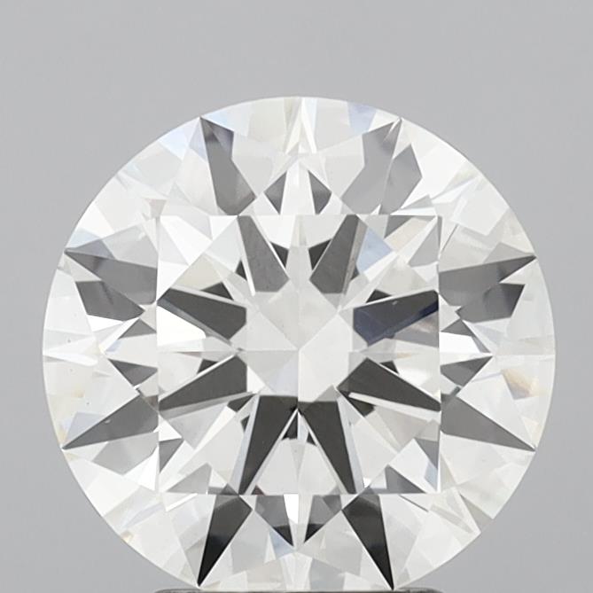 3.07 Carat Round Shaped, Ideal Cut, G Color, VS1 Clarity, IGI Certified Lab Grown Diamond