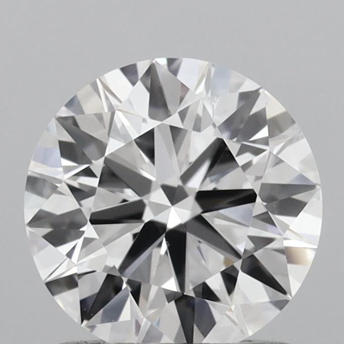 1.02 Carat Round Shaped, Ideal Cut, D Color, VS1 Clarity, IGI Certified Lab Grown Diamond