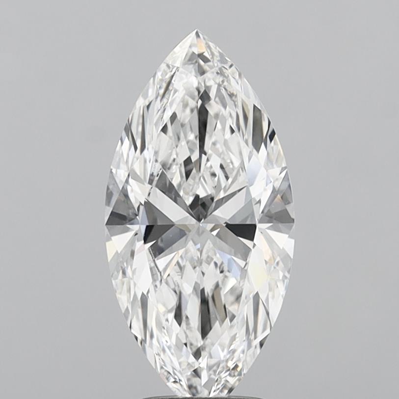 3.01 Carat Marquise Shaped, Ideal Cut, E Color, VVS1 Clarity, IGI Certified Lab Grown Diamond