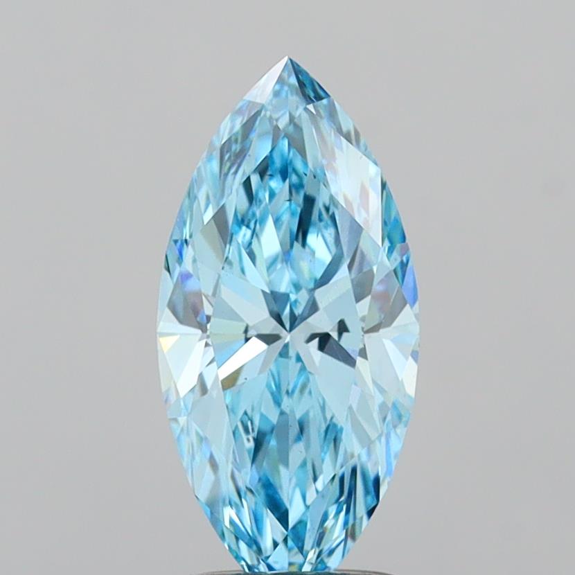 1.79 Carat Marquise Shaped, Ideal Cut, VS2 Clarity, IGI Certified Lab Grown Diamond