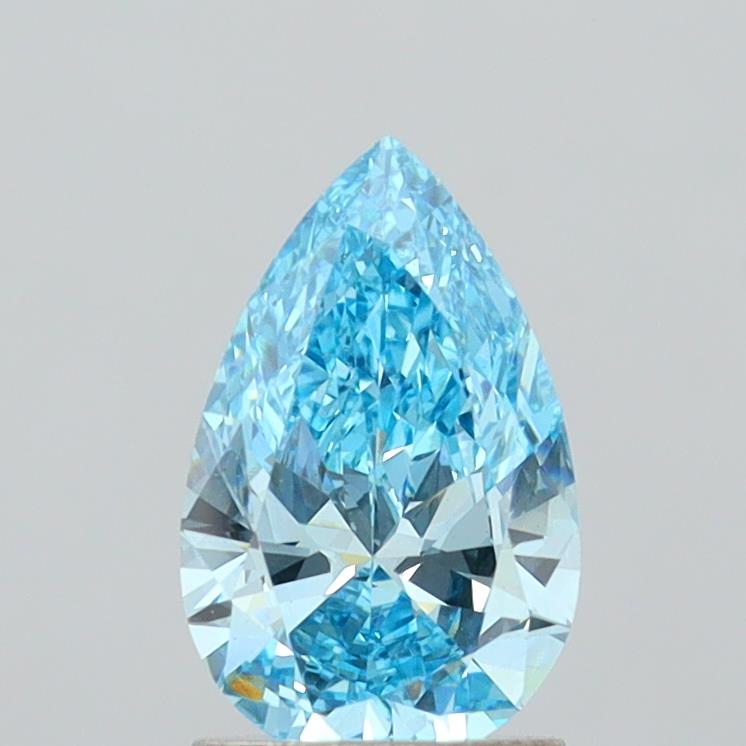 1.35 Carat Pear Shaped, Excellent Cut, VS1 Clarity, IGI Certified Lab Grown Diamond