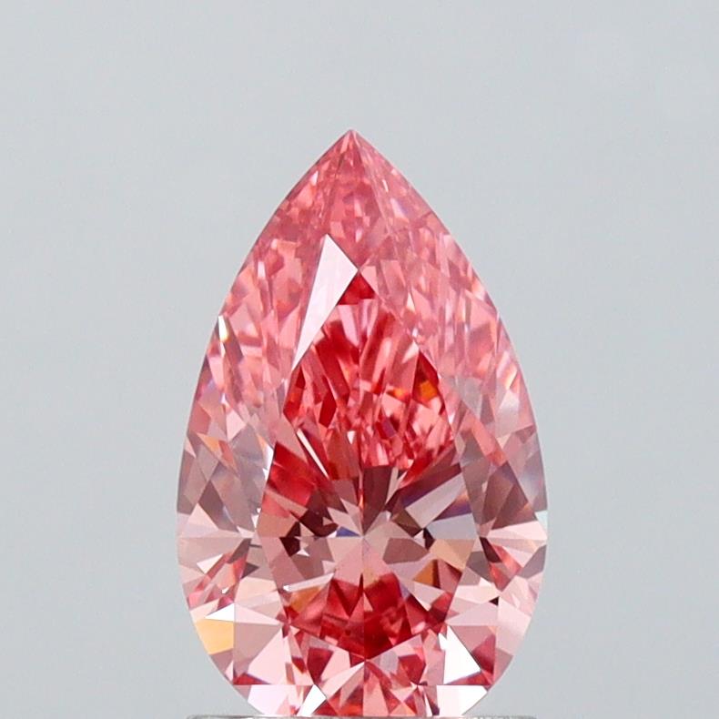 1.53 Carat Pear Shaped, Ideal Cut, VVS2 Clarity, IGI Certified Lab Grown Diamond