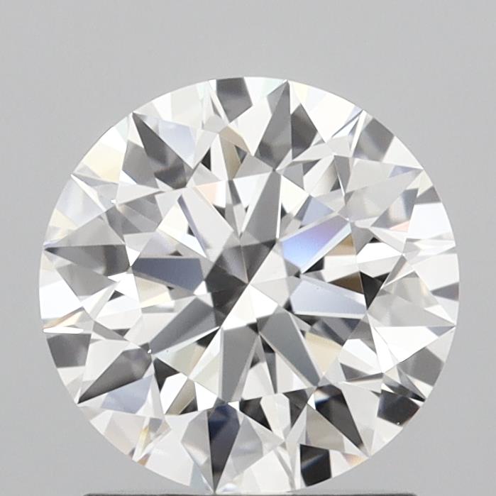 1.57 Carat Round Shaped, Ideal Cut, D Color, VVS2 Clarity, IGI Certified Lab Grown Diamond