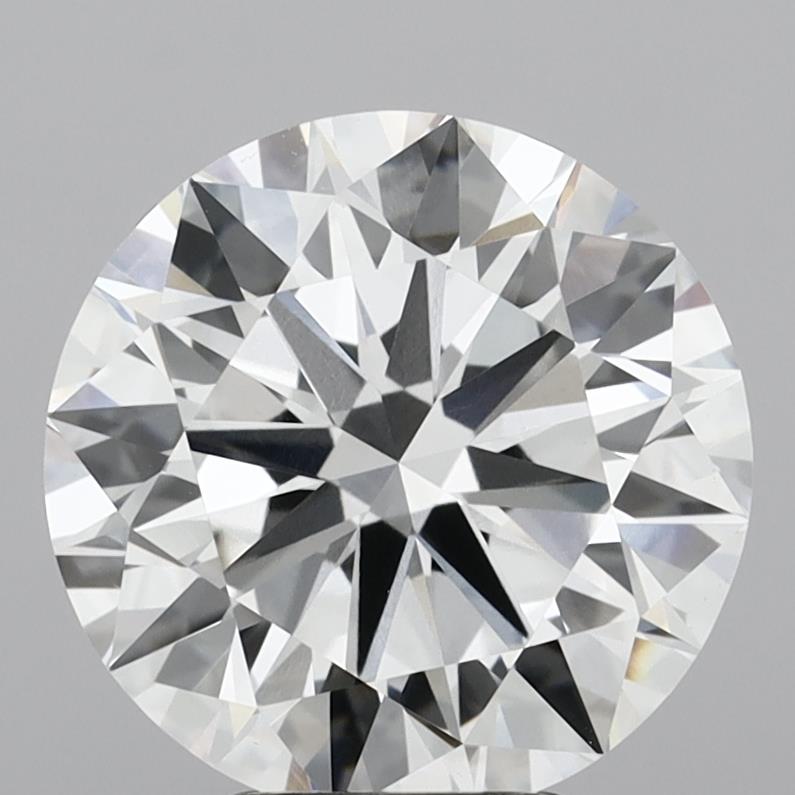 4.94 Carat Round Shaped, Excellent Cut, E Color, VVS2 Clarity, IGI Certified Lab Grown Diamond