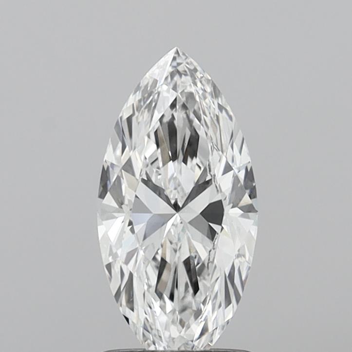 1.08 Carat Marquise Shaped, Ideal Cut, E Color, VVS2 Clarity, IGI Certified Lab Grown Diamond