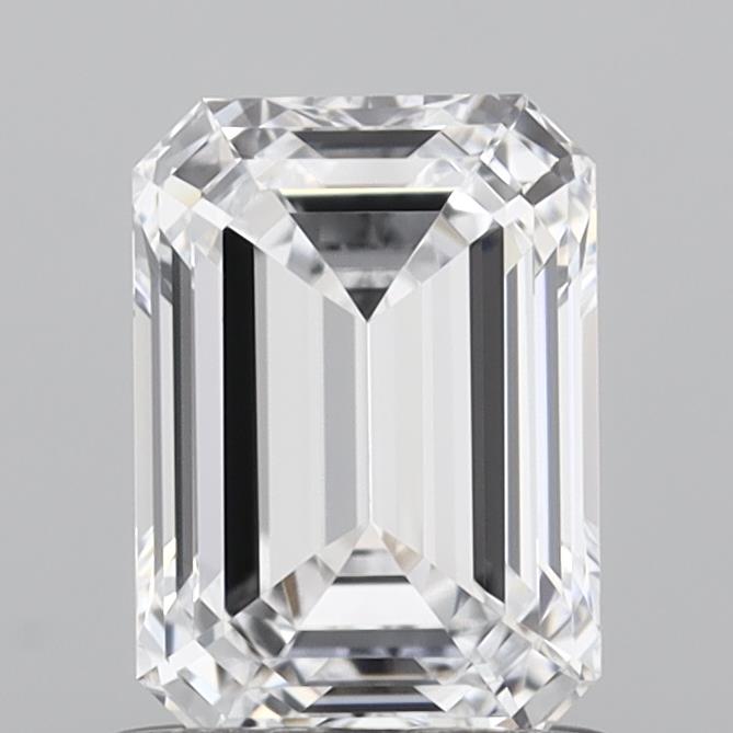 1.07 Carat Emerald Shaped, Very Good Cut, D Color, VVS2 Clarity, IGI Certified Lab Grown Diamond