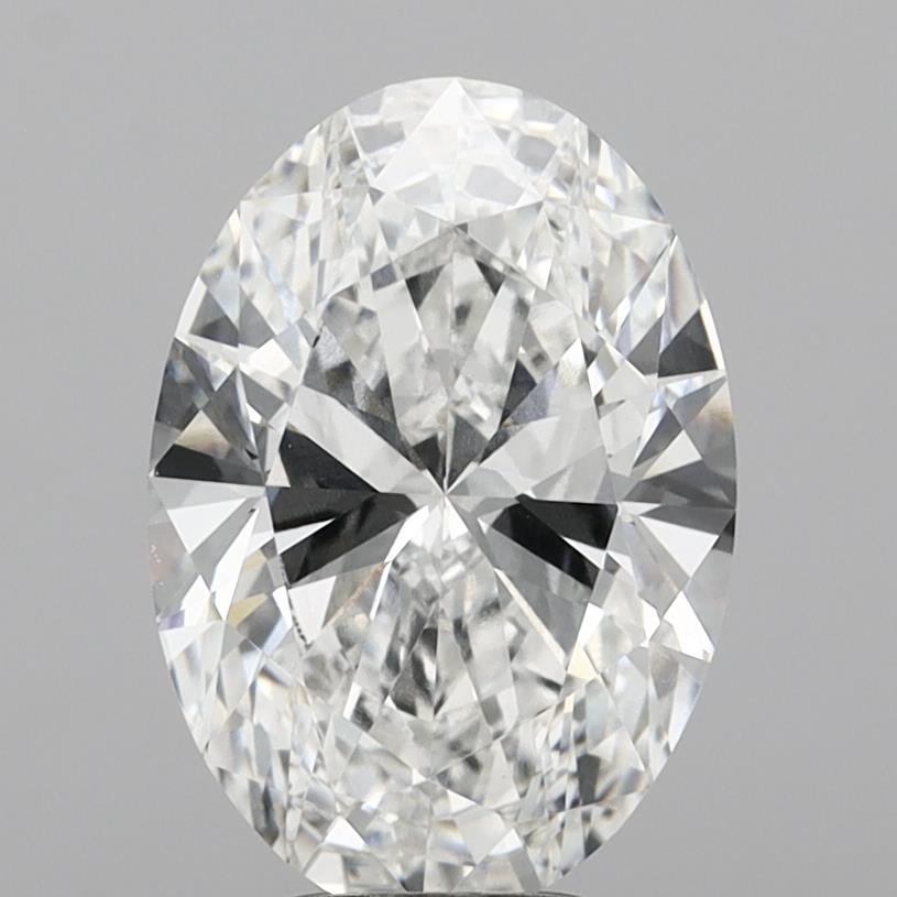 4.89 Carat Oval Shaped, Ideal Cut, E Color, VVS2 Clarity, IGI Certified Lab Grown Diamond