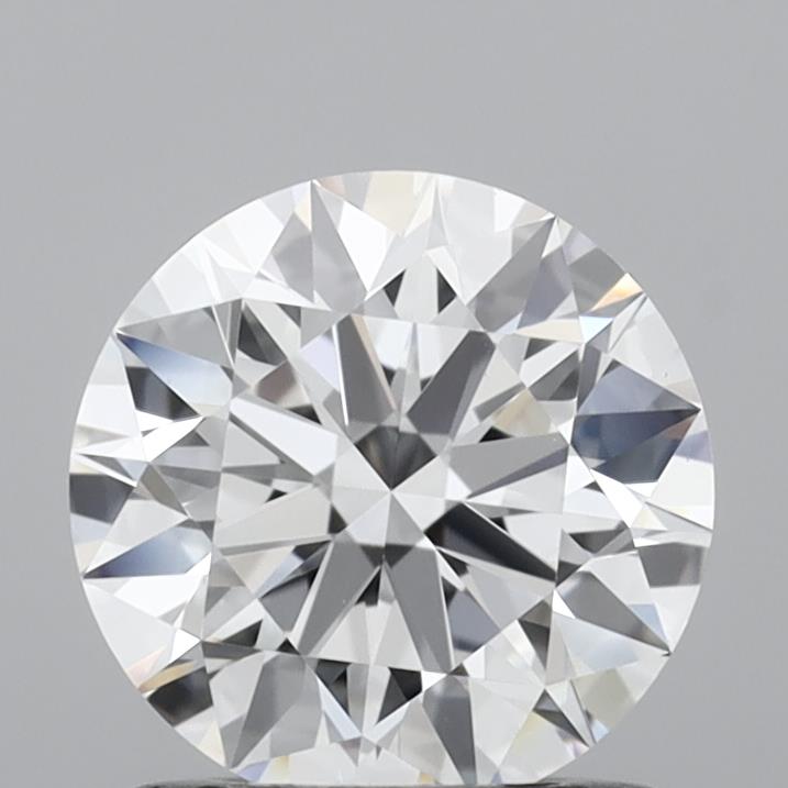 1.02 Carat Round Shaped, Ideal Cut, D Color, VVS2 Clarity, IGI Certified Lab Grown Diamond