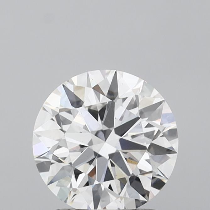 1.58 Carat Round Shaped, Ideal Cut, E Color, VS1 Clarity, IGI Certified Lab Grown Diamond