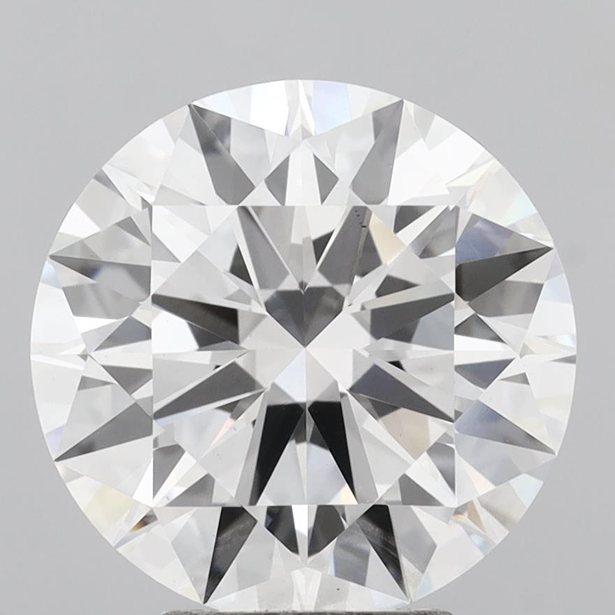 5.04 Carat Round Shaped, Ideal Cut, E Color, VVS2 Clarity, IGI Certified Lab Grown Diamond