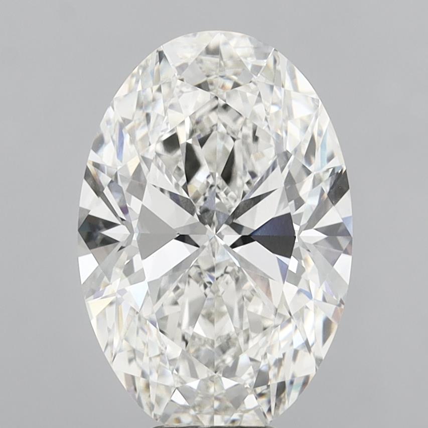 8.09 Carat Oval Shaped, Ideal Cut, G Color, VVS2 Clarity, IGI Certified Lab Grown Diamond