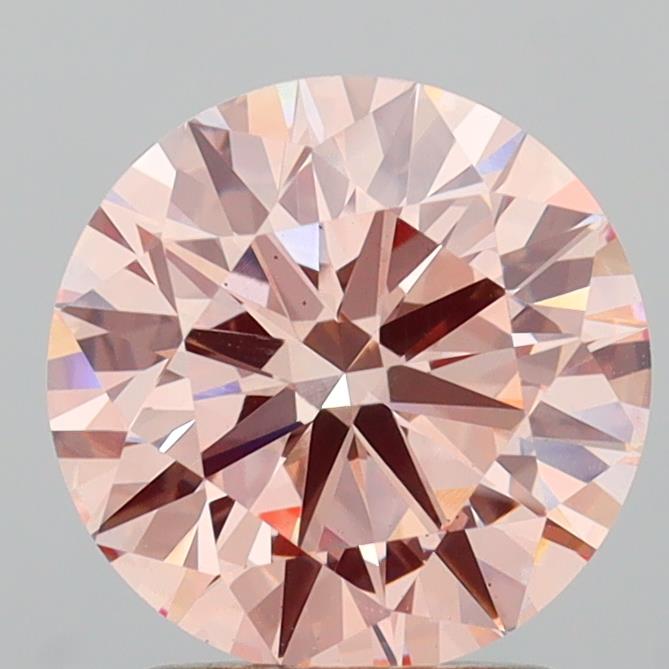 2.62 Carat Round Shaped, Excellent Cut, VS2 Clarity, IGI Certified Lab Grown Diamond
