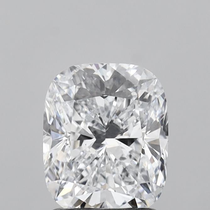1.53 Carat Cushion Shaped, Ideal Cut, D Color, VS1 Clarity, IGI Certified Lab Grown Diamond