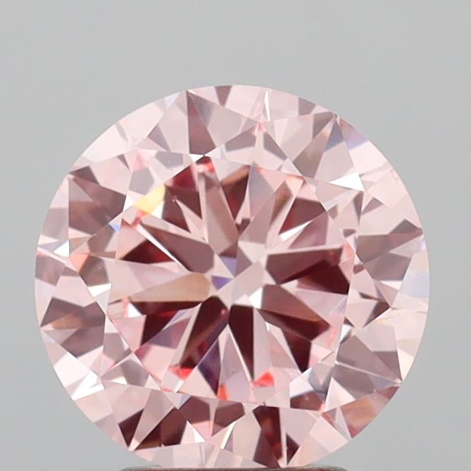 2.66 Carat Round Shaped, VS1 Clarity, IGI Certified Lab Grown Diamond