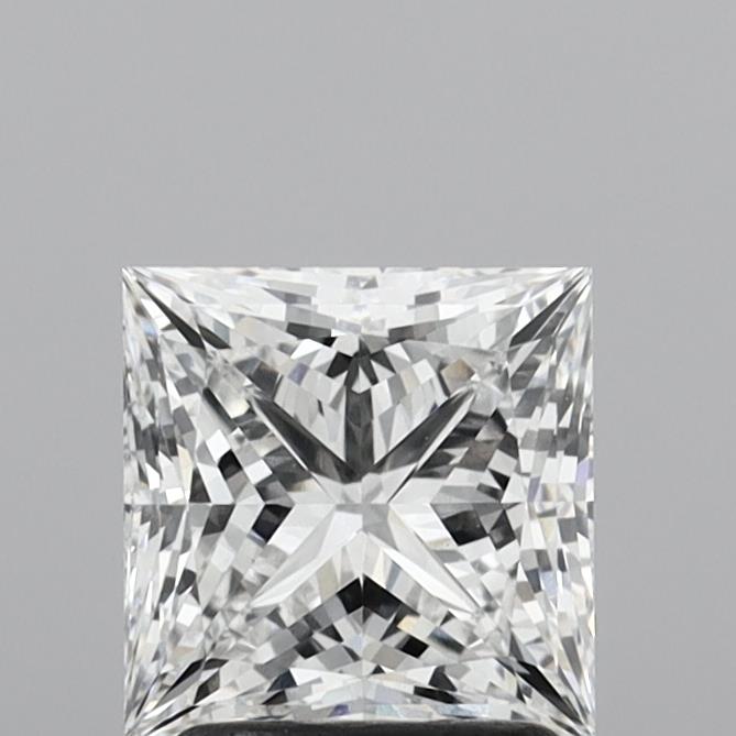 1.94 Carat Princess Shaped, Ideal Cut, E Color, VVS1 Clarity, IGI Certified Lab Grown Diamond