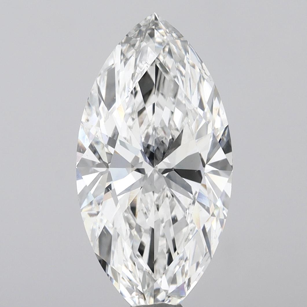 9.57 Carat Marquise Shaped, Ideal Cut, E Color, VVS2 Clarity, IGI Certified Lab Grown Diamond