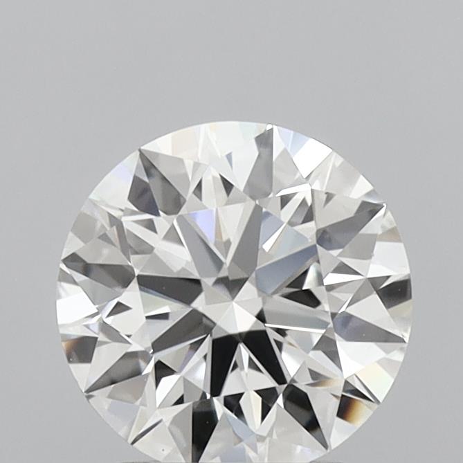 1.70 Carat Round Shaped, Ideal Cut, E Color, VVS2 Clarity, IGI Certified Lab Grown Diamond