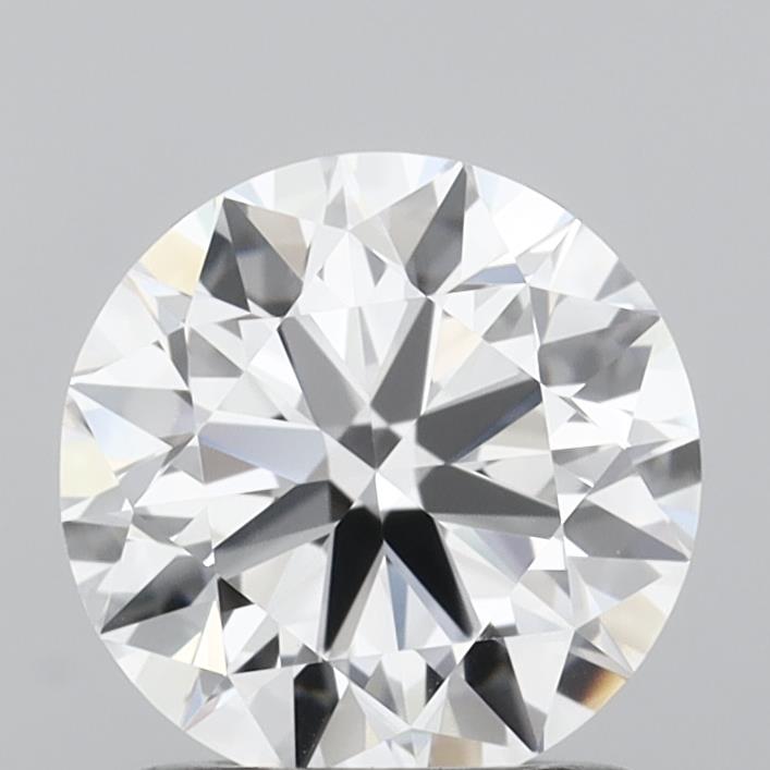 1.22 Carat Round Shaped, Excellent Cut, D Color, VVS1 Clarity, IGI Certified Lab Grown Diamond