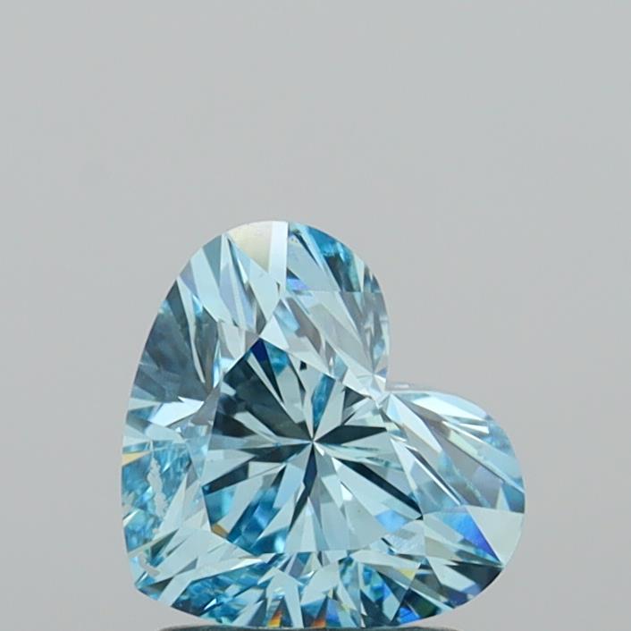 1.47 Carat Heart Shaped, Ideal Cut, VS1 Clarity, IGI Certified Lab Grown Diamond