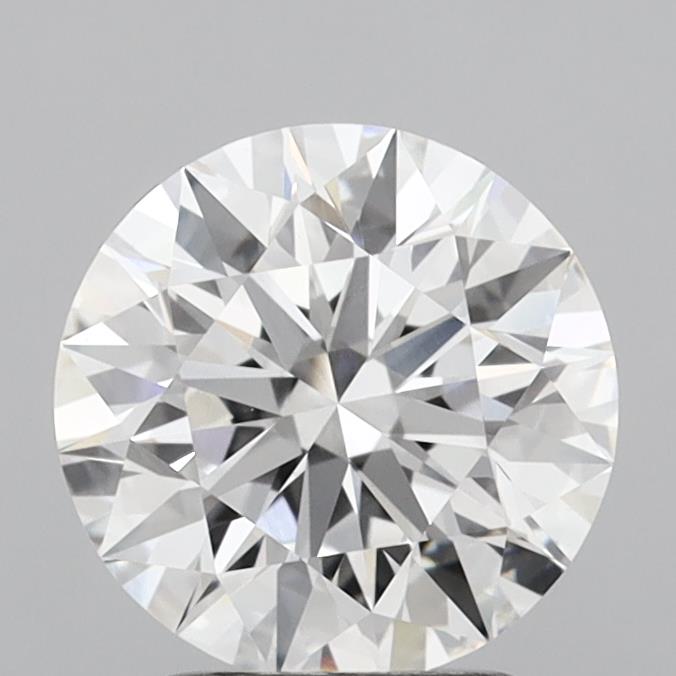 2.60 Carat Round Shaped, Ideal Cut, D Color, VVS1 Clarity, IGI Certified Lab Grown Diamond