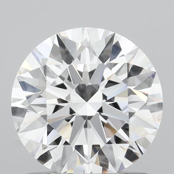 1.09 Carat Round Shaped, Ideal Cut, D Color, VVS2 Clarity, IGI Certified Lab Grown Diamond