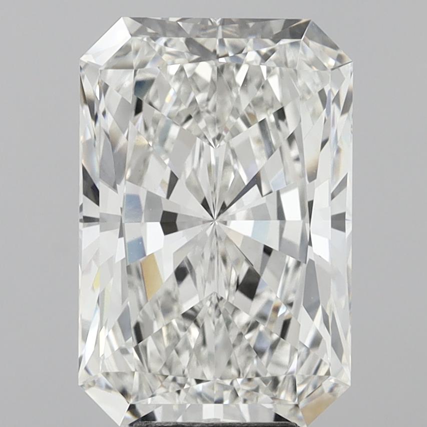 8.05 Carat Radiant Shaped, Ideal Cut, F Color, VVS2 Clarity, IGI Certified Lab Grown Diamond