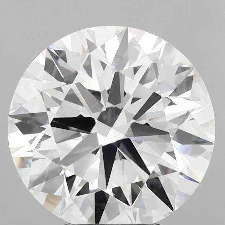 4.88 Carat Round Shaped, Ideal Cut, E Color, VVS2 Clarity, IGI Certified Lab Grown Diamond
