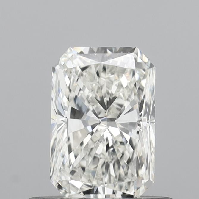 0.58 Carat Radiant Shaped, Very Good Cut, H Color, VVS1 Clarity, IGI Certified Lab Grown Diamond