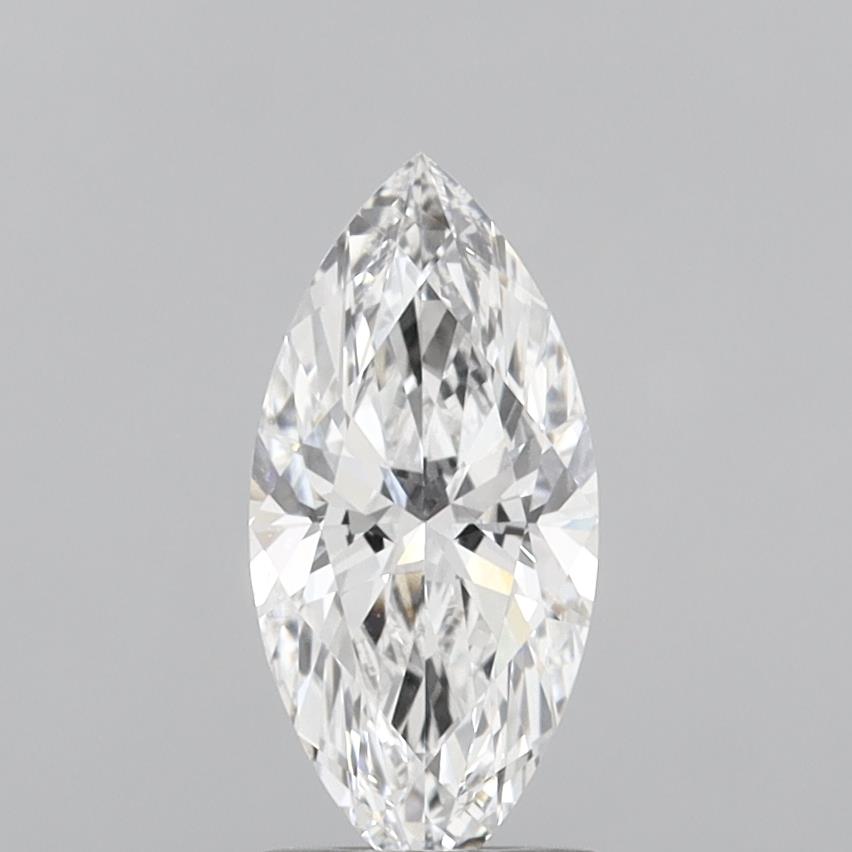 1.25 Carat Marquise Shaped, Ideal Cut, E Color, VVS2 Clarity, IGI Certified Lab Grown Diamond