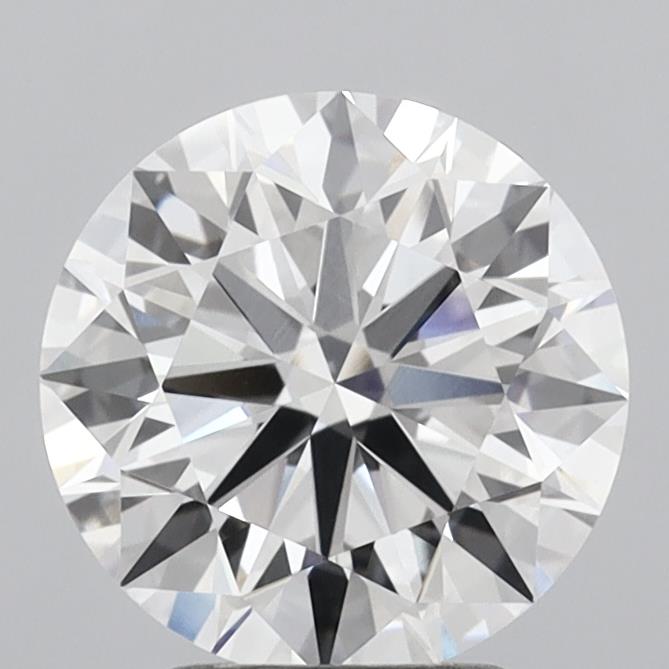3.05 Carat Round Shaped, Ideal Cut, E Color, VVS2 Clarity, IGI Certified Lab Grown Diamond