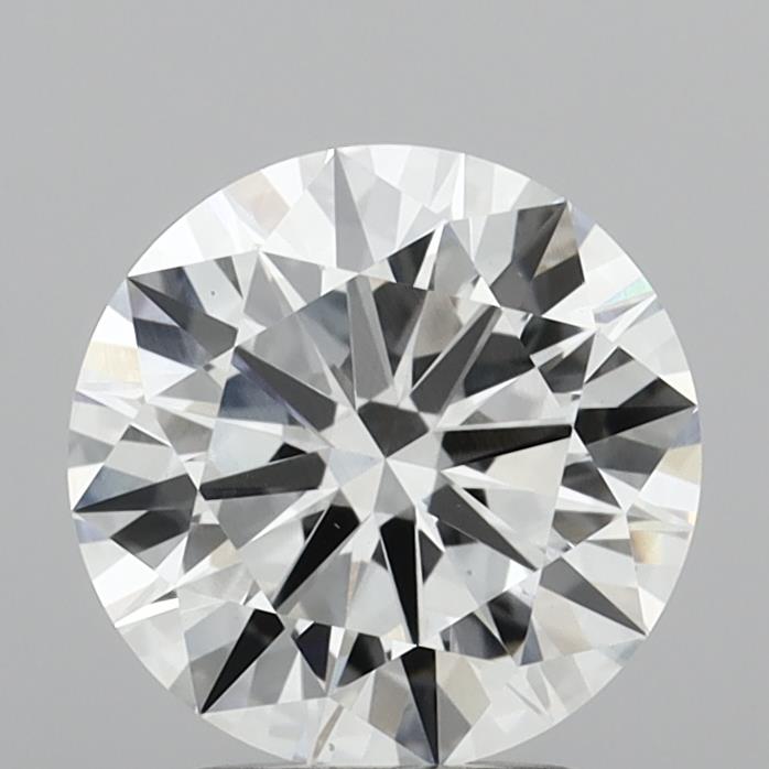2.80 Carat Round Shaped, Ideal Cut, E Color, VVS2 Clarity, IGI Certified Lab Grown Diamond