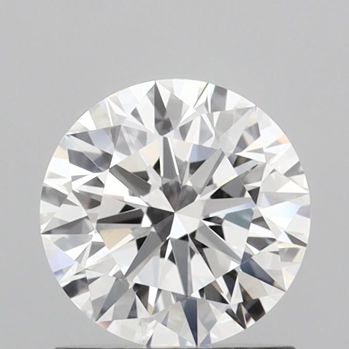 1.09 Carat Round Shaped, Ideal Cut, D Color, VVS2 Clarity, IGI Certified Lab Grown Diamond